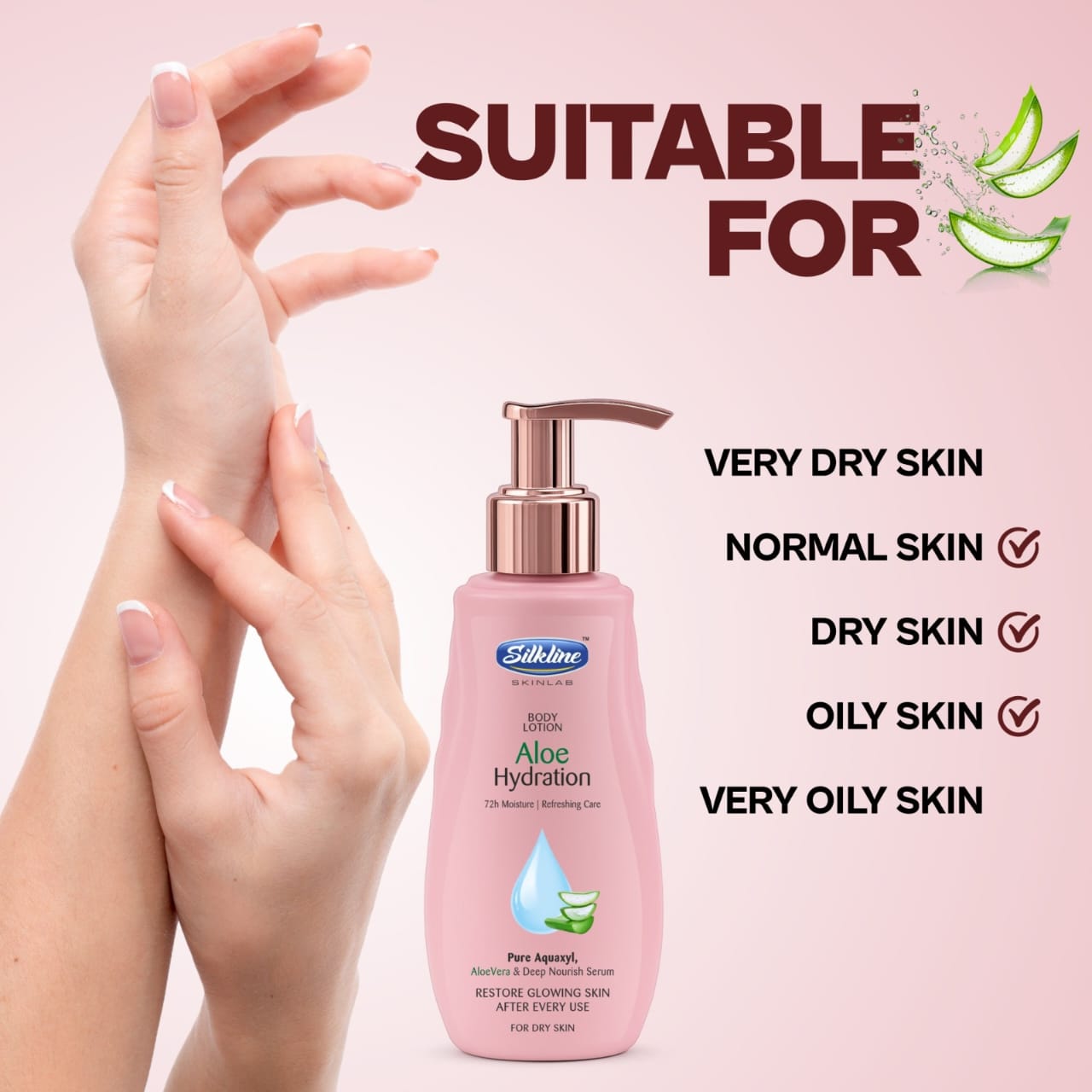 Silkline 72 Hr Body Lotion 200 Ml