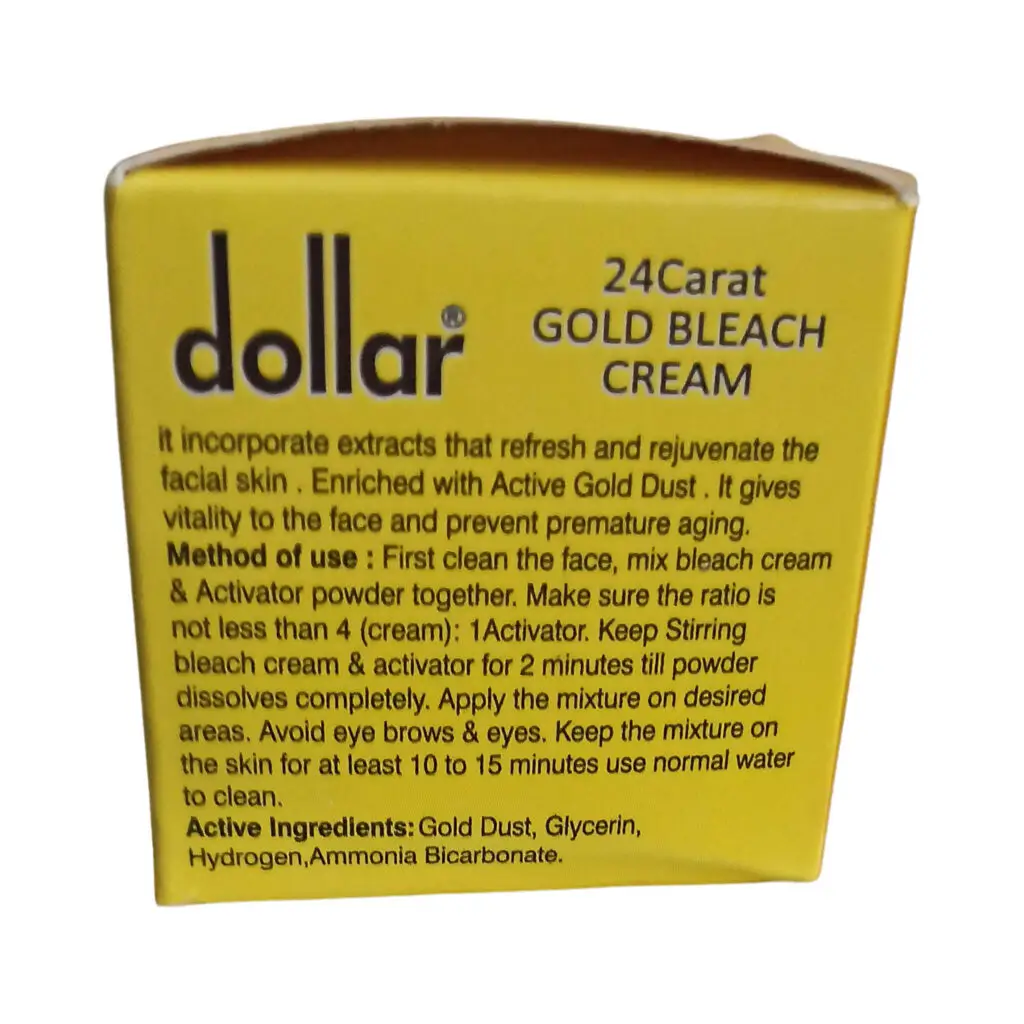 Dollar Gold Bleach Cream 35 gm